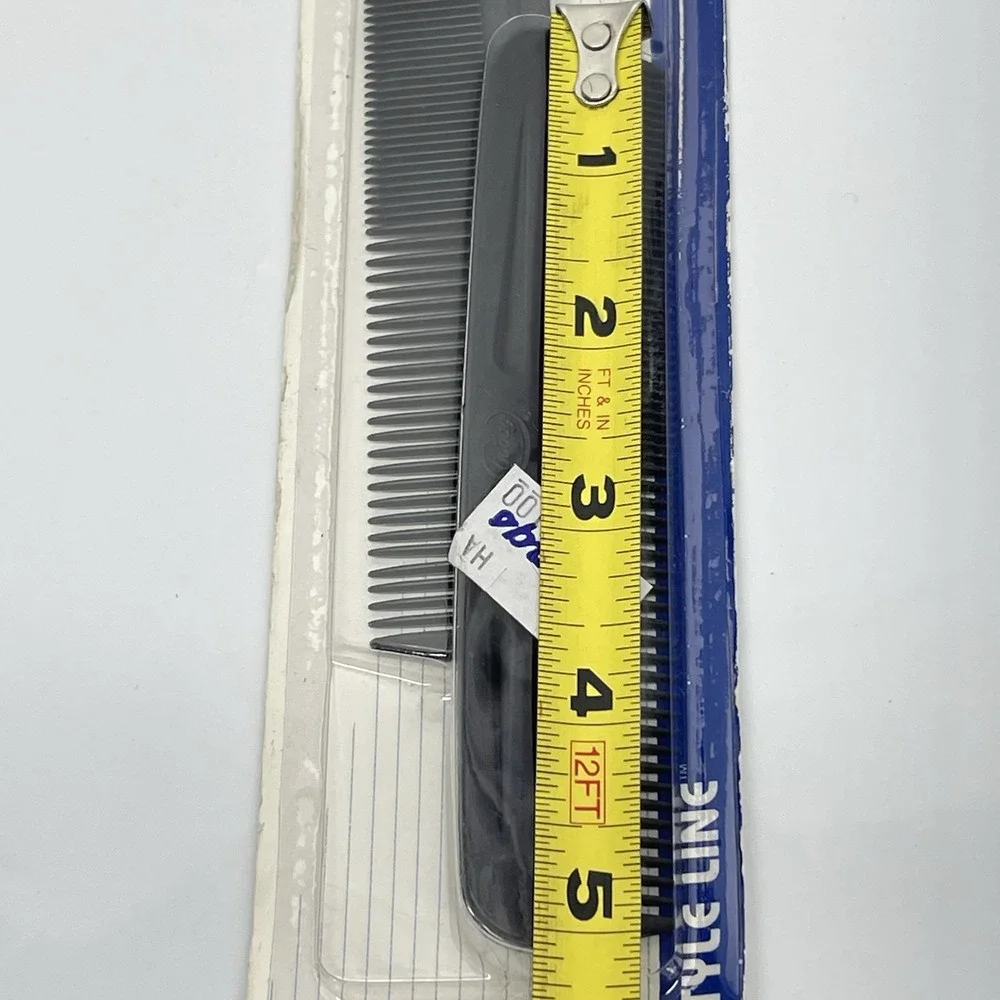 Vintage 1996 Goody Unbreakable Hair Combs 2 Pack #00639 USA Made 5